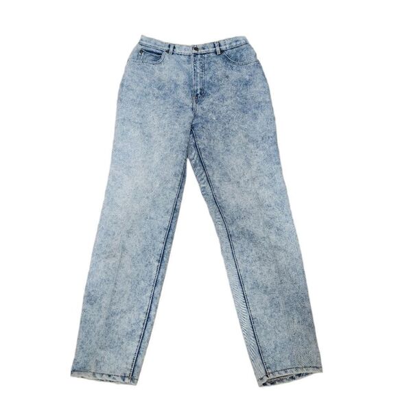 Braxton Acid Wash Vintage High Waisted Mom Jean Size 13 - Picture 1 of 16